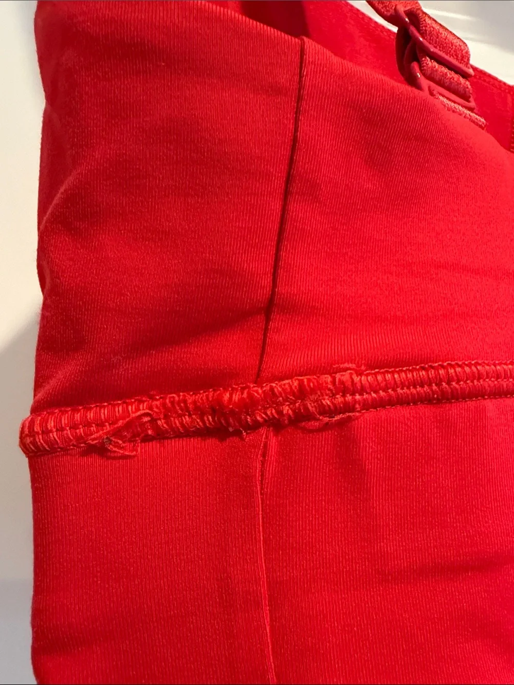 Red Lululemon Sports Bra